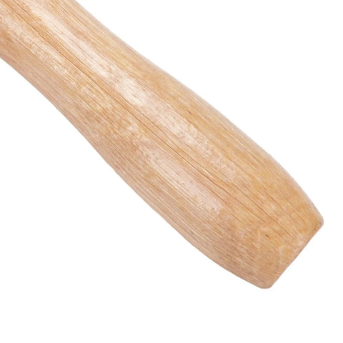 Heavy Duty PVC Welding Seam Roller With Double Bearing Handles wood grip close-up for tarpaulin repair use.
