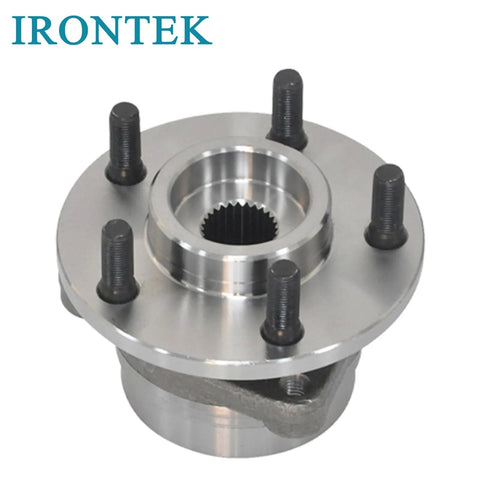Front Wheel Bearing And Hub Assembly For Jeep Cherokee 1984 To 1989 Comanche 1986 To 1989 Wagoneer 1984 To 1989 And Wrangler 1987 To 1989 4WD With 5 Lugs 513107 Replacement Fits Front Driver Or Passenger Side