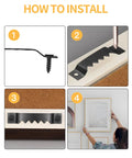 Steps to install Heavy Duty Sawtooth Picture Hangers Lock Down Your Wall Art With Rust Resistant Steel Hooks.