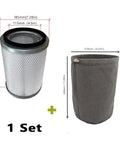 Cartridge Vacuum HEPA Filter VKHF001 And Pre Filter VKPF001 With Clamp For Vacmaster Industrial VK811PH And VK1011SIWTH