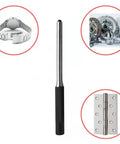 Rock Solid 9 Piece Steel Multi Size Round Head Pin Punch Set With Grip Handles For Quick Pin Removal And Heavy Duty Rolling Tasks At The Shop Or Home Garage Today, steel pin punch