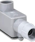 NPT adaptor for Platinum Temperature Sensor 1K Ohm, Plastic Enclosure, Averaging Mount, TE 6300 Series, close-up view
