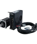 Servo motor with drive module and wiring harness; 220V, 750W