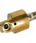 Rotating 360 Degree Joint Water Air Oil Swivel Coupling Brass Connector Left Thread for Universal Spray System Leak Resistant Smooth Operation with Dual Precision Bearings brass fitting