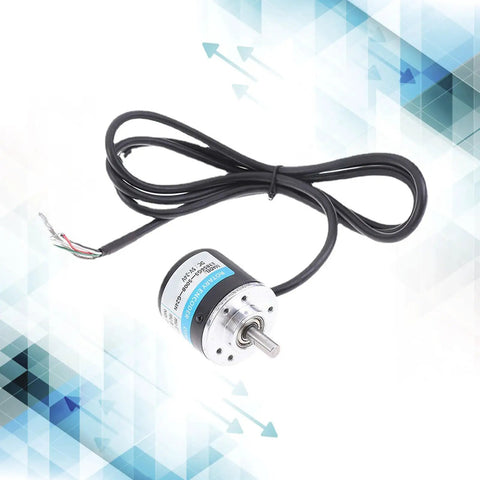 Photoelectric Incremental Encoder For Automation Systems 5 To 24V DC Input Wide Voltage Industrial Workhorse with cables