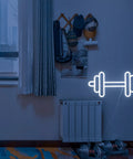 Barbell And Dumbbell Neon Sign For Home Gym Decor LED Neon Lights Wall Art That Pumps Up Sports Space Vibe For Fitness Lovers