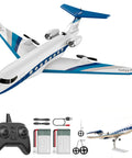 RC Plane G700 Remote Control Airplane With Two Point Four GHz Three Channel Flight for Beginners and Adults shown with accessories