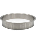 10 Inch Diameter 2 Inch Height Polished Stainless Steel Trash Grommets For Countertop Inserted Trash Chutes, corrosion-resistant