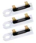 Dryer Thermal Fuse WP3392519 Universal Replacement For Whirlpool Maytag Dryer Thermal Fuse Replaces AP6008325 3 Pack