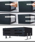 Badass LED UV Curing Lamp For 3D Printing And Resin Builds, showcasing multiple angles and features including hand placement.