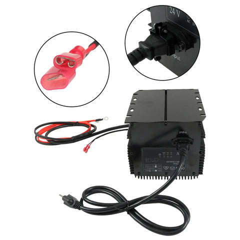 Kick Ass Heavy Duty 24V 25A Battery Charger For Skyjack Jlg Scissor Lifts With Oem Part Numbers 96211 105739 Compatible Rig Ready Power Supply Snag Today