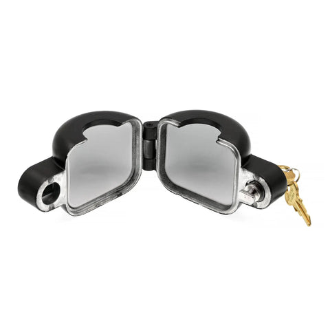 Lockout Doorknob Keyed Device Made Of Diecast Metal With Matte Black Finish Single Pack Practical Home Security Solution