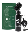 Water Powered Golf Club Brush Cleaner With Heavy Duty Retractable Clip Squeeze Bottle For Easy Cleaning Nylon Bristles