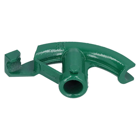 Heavy Duty Cast Iron Pipe Bender 90-180 Degrees Angle For Pvc And Plastic Conduit Manual Tube Bending Tool Effortless Wire Fast Forming 3/4 Inch green angle detail