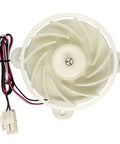 Top view of DC 12V Refrigerator Evaporator Fan Motor Replacement Part For Freezer And Fresh Food Cooling Quiet DIY Friendly 1870 RPM