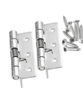 Rotating Concealed Door Hinges Set Of 2 With Self Closing Spring Stainless Steel Adjustable Speed Heavy Duty