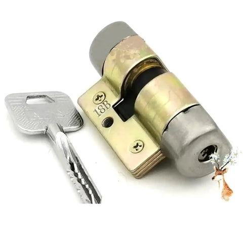 Double Entry Lock Cylinder For Doors Secure Exterior Core With Double Open Function Vintage Style Cylinder Pull Handle Universal 105mm