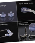 Do It Yourself Eyewear Repair Kit With 15mm Silicone Nose Pads Stainless Steel Screws Replacement Parts for at-home glasses repair