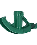 Aunmas Heavy Duty Cast Iron Manual Pipe Bender 1 Inch Tube Former sturdy green metal tool for bending pipe in DIY projects.