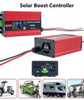 High-Efficiency MPPT Solar Charge Controller 30A 1200W with Step-Up to 48/60/72V for RV and Golf Carts, product display