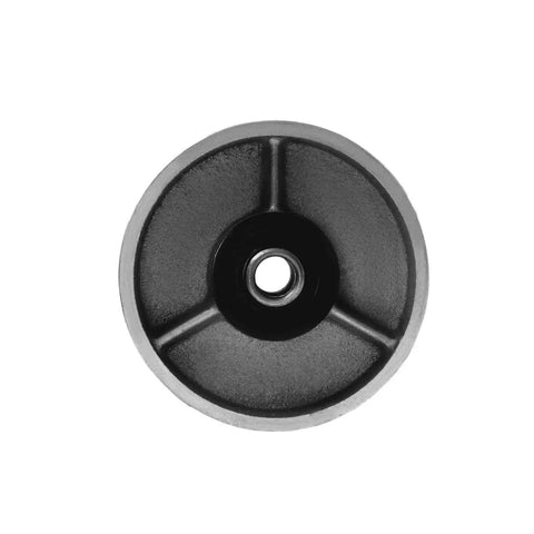 Rock Solid 4 Inch Cast Iron Caster Wheels 8 Pack Heavy Duty Industrial 5600 Lb Capacity With Precision Steel Bearings And Wide 2 Inch Treads Built Like A Tank For The Daily Grind