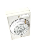 24 Hour Heavy Duty In Wall Mechanical Timer With Multi Program Dial, 15 Amp Capacity, Ideal For Lights, Fans, Pumps And Other Heavy Loads