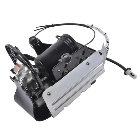 Cadillac XTS Air Suspension Compressor Pump Replacement for 3.6L V6 Gas 2013 To 2019 OE Compatible Plug And Play, side view