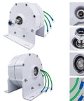 Top Shelf 1200 Watt Permanent Magnet Motor Featuring Three Phase Wiring And Pure Copper Coils Delivers smooth low RPM power and connectors.