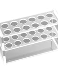 Clear Acrylic Test Tube Rack With Twelve Sockets For 10ML Tubes Plastic Centrifuge Tube Holder Stand All In One Lab Organizer