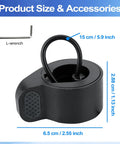 Thumb Throttle Replacement For Xiaomi M365 Pro 1S Electric Scooter One To One Fit Plug And Play Easy Install, shown with L-wrench