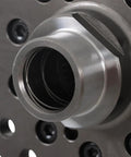 Close-up of Heavy Duty 30 Ring Gear Differential Carrier With Mechanical Locker And 27 Spline Shafts Featuring 3.73 Ratio.