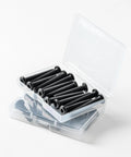 Tough As Nails 5/16 18 X 1 Inch Flat Head Hex Socket Cap Screws Bolts 20 Pack in clear case with black oxide finish