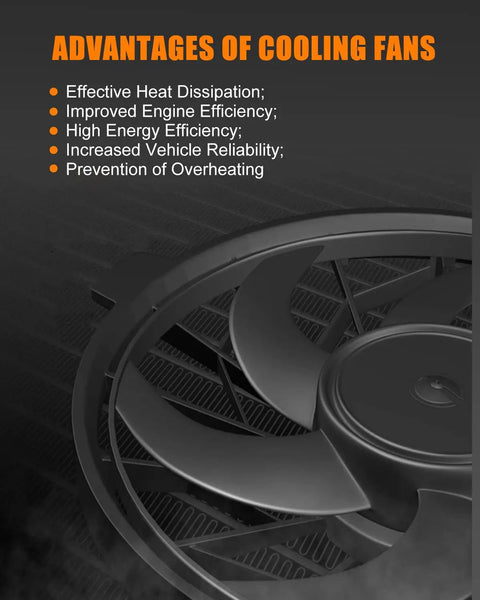 Top Shelf AC Condenser Fan Assembly For 2006 2011 Honda Civic 1.8L 2.0L Engines features cooling fan with blades and housing