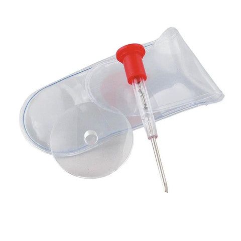 Eyeglass Repair Tool Kit With Small Screwdriver, Screws, Magnifying Glass, And Storage Pouch, Universal Kit Pack Of 2