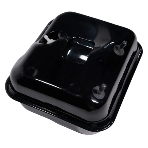 Top view of Gas Tank With Roll Over Valve for Predator 212 6.5HP Hemi Engine OEM Replacement Fuel Tank Kit, showing vent and fittings