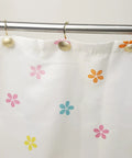 Heavy Duty Shower Curtain Hooks Set 12 Pc Zinc Frosted Hemisphere Rings Glide Smoothly for Bathroom Rods Durable Rust Resistant