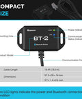 Bluetooth RS485 Module For Solar Power Systems With Real Time Insight And Precise Remote Control Of Charge Controllers