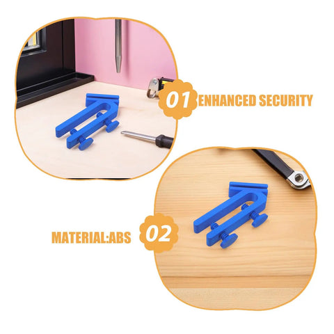 Adjustable Abs Hose Holder Clamps for Bucket and Garden Hose Storage 2 Pc Set Quick Assembly Water Pipe Fixing Clip