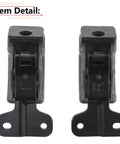 Toyota Tundra Rear Quarter Window Latch Pair Gray Replacement For 2000 Through 2006 Models Left Or Right Side Fits 62920-34012-B1