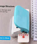 Six Hole Paper Punch For A4 A5 Notebooks Portable Metal Puncher 6mm Holes Handles Up To Five Sheets DIY Scrapbook Planner Tool
