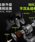 Heavy Duty Monitor Mount With Super Slick Cable Management And Hella Sturdy No Drill Clamp showing precision steel components and adjustment features.