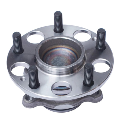 Rear Wheel Bearing And Hub Assembly 512256 For Honda Civic 2006 Through 2011 And Acura CSX 5 Lug With ABS Premium Replacement