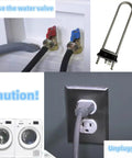 Washer Heating Element With Thermistor Assembly 120V 1000W Replacement Part for LG Washers Easy Install Compatible With WM2277HW01 WM2501HVA WM2487HWMA WM0001HTMA WM3875HVCA WM2496HWM WM2233HW WM2233HU WM2601HL WM2801HWA, washer heater
