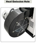 Heat emission hole of Heavy Duty Professional Grade Industrial Heat Blower With Thermostatic Hot Air Circulator.