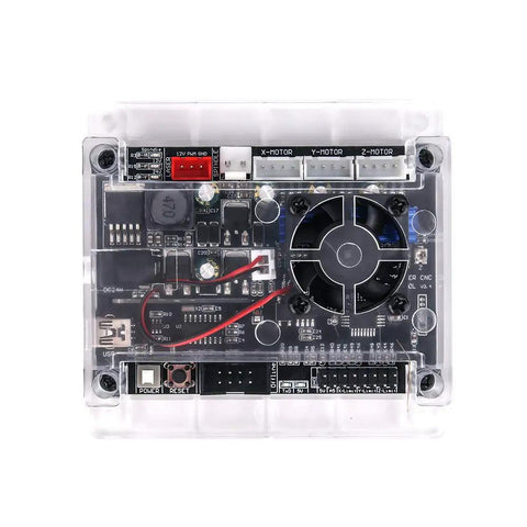 3 Axis CNC Controller Board For DIY Router And Milling Machines Compatible With GRBL 1.1f USB 24V Power Boss Grade Performance Works With 3018 Pro Max 3018ProM Series Supports Candle And UGS Windows And Linux