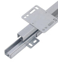 Heavy Duty 22 Inch Drawer Slides Full Extension Rails Made From Cold Rolled Steel With Galvanized Finish For Kitchen Cabinets, close-up