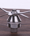 Stainless Steel Blade Bearing Accessory For Food Machines Pro Grade Durable Replacement Part For Soy Milk Makers Easy Install Safe Food Processor Component Long Lasting Performance For Home Kitchen, silver blade bearing