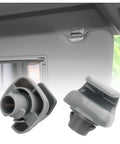Close-up of 2 Pack Sun Visor Clip Replacement For Honda Cars OEM Style Clip Hook Durable Car Sun Visor Clip installation