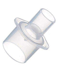 Universal CPAP BiPAP Tubing Adapters 4 Pack Set With 22MM To 22MM, 22MM Male To 15MM Female, 15MM Outer To 22MM Outer With 15MM Inner, And 22MM Outer To 22MM Outer With 15MM Inner, Works With Most Machines And Cleaners, clear plastic adapter