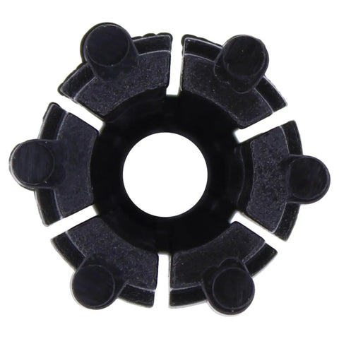 Dodge Headlight Ball Stud Retainer Clip For Challenger And Magnum 2005 Through 2020 Easy Install Front Lamp Clip Upgrade Kit For Secure Bright Headlamps, black plastic ring clip front view